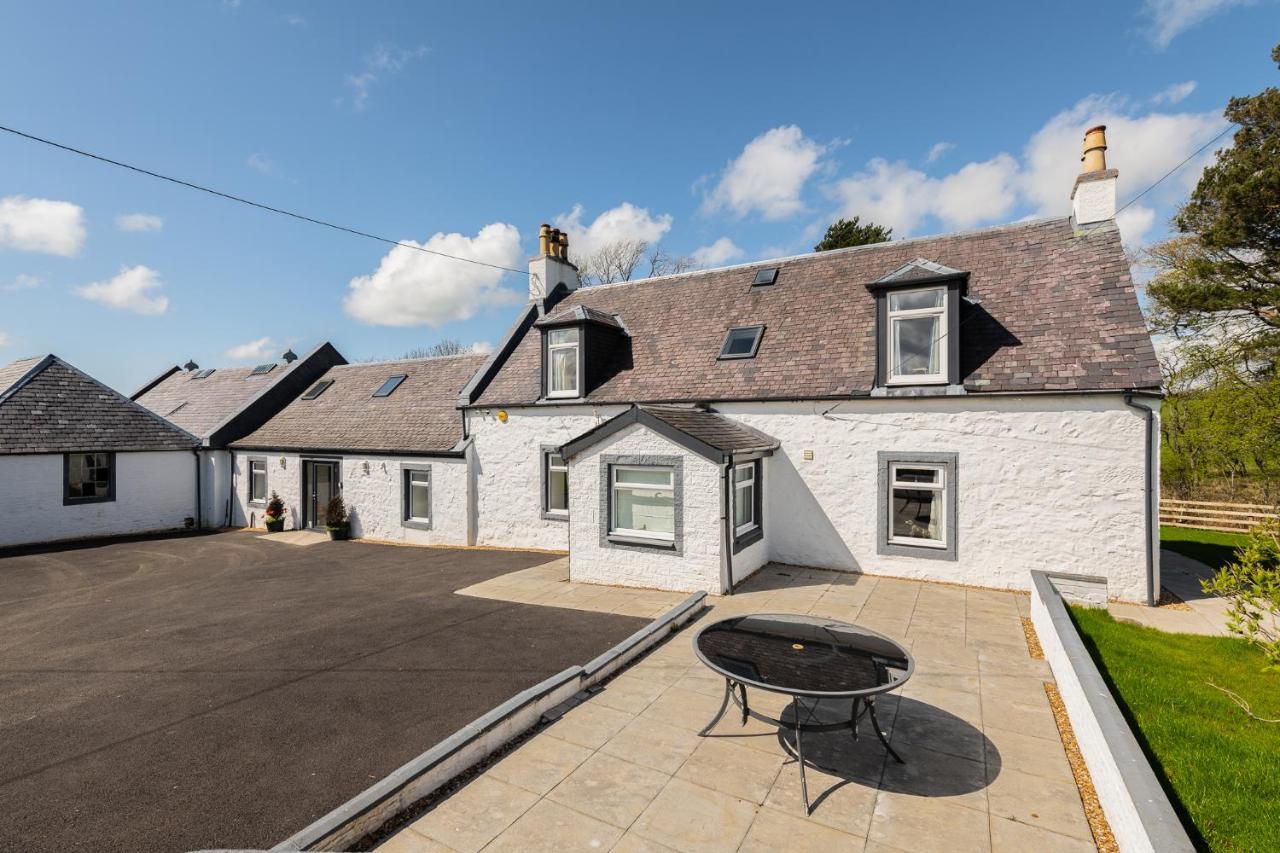 Nether Newton - Sleeps 12, Hottub, Sauna, Private Garden Newmilns Exterior foto